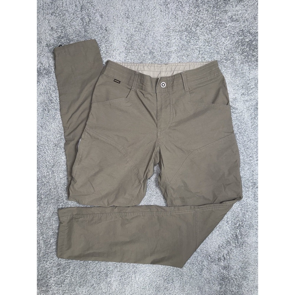 Kuhl Pants 31x32 Olive Green Renegade Rock Camp Hike Climb Stretch Performance